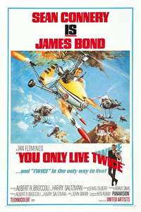 You Only Live Twice - Poster