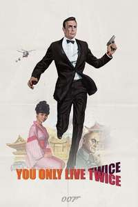 You Only Live Twice - Poster
