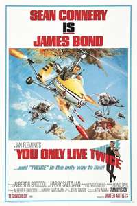 You Only Live Twice - Poster