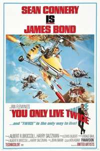 You Only Live Twice - Poster