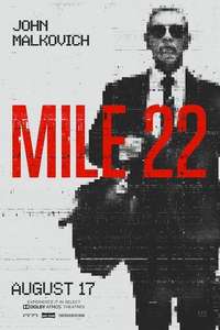 Mile 22 - Poster
