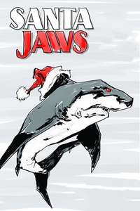 Santa Jaws - Posters