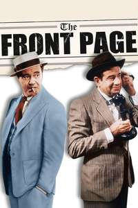 The Front Page - Poster