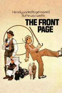 The Front Page - Poster