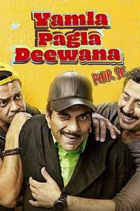 Yamla Pagla Deewana: Phir Se - Poster