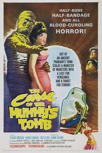 The Curse of the Mummy's Tomb - Poster