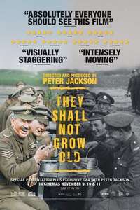 They Shall Not Grow Old - Poster