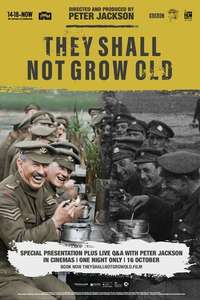 They Shall Not Grow Old - Poster