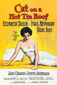 Cat on a Hot Tin Roof - Poster