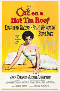 Cat on a Hot Tin Roof - Poster