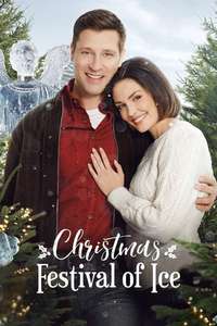 Christmas Festival of Ice - Poster