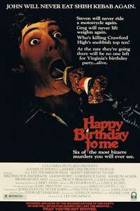 Happy Birthday to Me - Poster