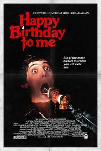 Happy Birthday to Me - Poster