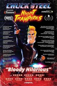 Chuck Steel : Night of the Trampires - Poster