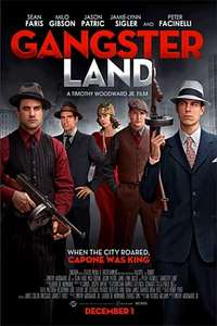 Gangster Land - Poster