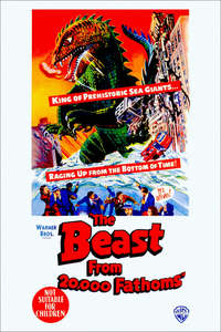The Beast from 20 000 Fathoms - Poster