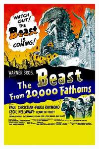 The Beast from 20 000 Fathoms - Poster