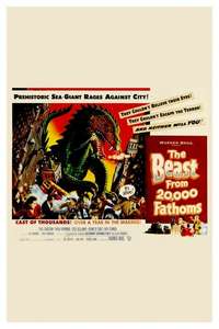 The Beast from 20 000 Fathoms - Poster