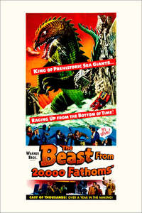 The Beast from 20 000 Fathoms - Poster