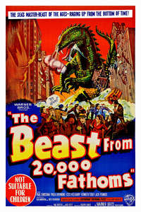 The Beast from 20 000 Fathoms - Poster