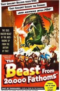 The Beast from 20 000 Fathoms - Poster
