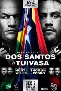 UFC Fight Night 142: dos Santos vs. Tuivasa - Poster