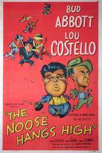 The Noose Hangs High - Poster