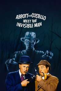 Abbott and Costello Meet the Invisible Man - Poster
