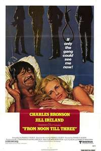 From Noon Till Three - Poster