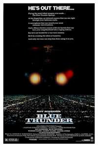 Blue Thunder - Poster