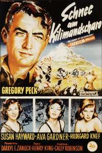 The Snows of Kilimanjaro - Poster