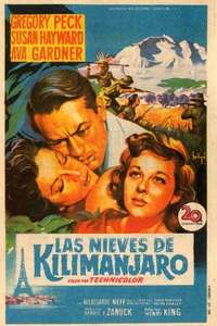The Snows of Kilimanjaro - Poster