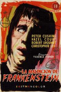 The Curse of Frankenstein - Poster