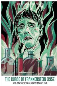 The Curse of Frankenstein - Poster