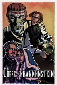 The Curse of Frankenstein - Poster