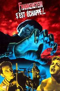 The Curse of Frankenstein - Poster