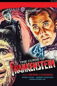 The Curse of Frankenstein - Poster