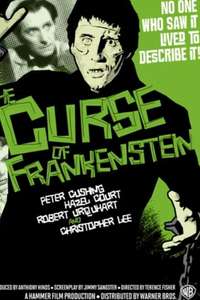 The Curse of Frankenstein - Poster