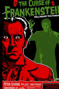 The Curse of Frankenstein - Poster