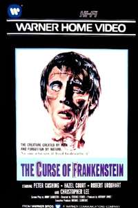 The Curse of Frankenstein - Poster