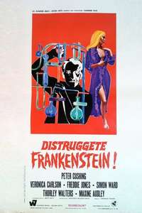 Frankenstein Must Be Destroyed - Poster