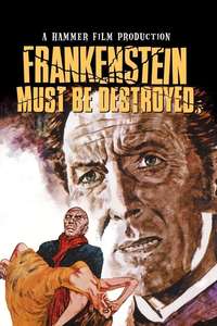 Frankenstein Must Be Destroyed - Poster