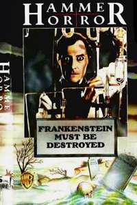 Frankenstein Must Be Destroyed - Poster
