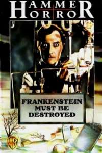 Frankenstein Must Be Destroyed - Poster