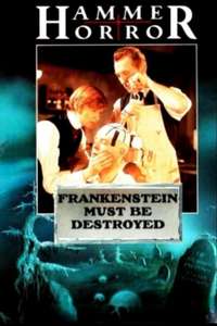 Frankenstein Must Be Destroyed - Poster
