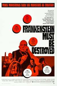 Frankenstein Must Be Destroyed - Poster