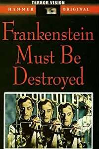 Frankenstein Must Be Destroyed - Poster