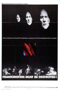Frankenstein Must Be Destroyed - Poster