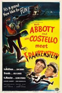 Abbott and Costello Meet Frankenstein - Poster