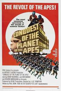 Conquest of the Planet of the Apes - Poster